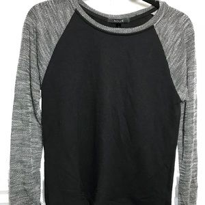 Black & gray long sleeve